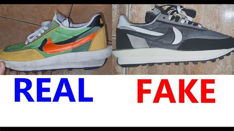 how to tell if nike sacai are fake|How To Spot Fake Nike Sacai Waffle .